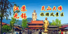 国产草逼喷水视频江苏无锡灵山大佛旅游风景区